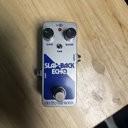ElectroHarmonix Slap Back Echo delay pedal