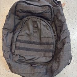 XL Black Military Backpack
