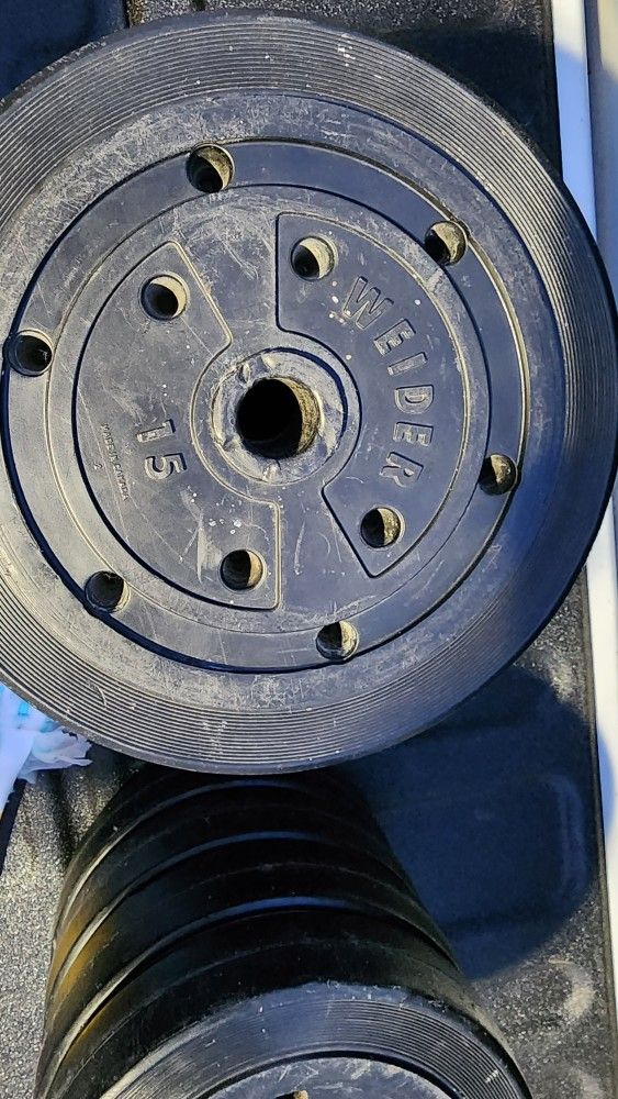 Weider Vinyl Coated Weights