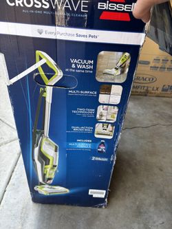 Cross Wave vacuum & wash 