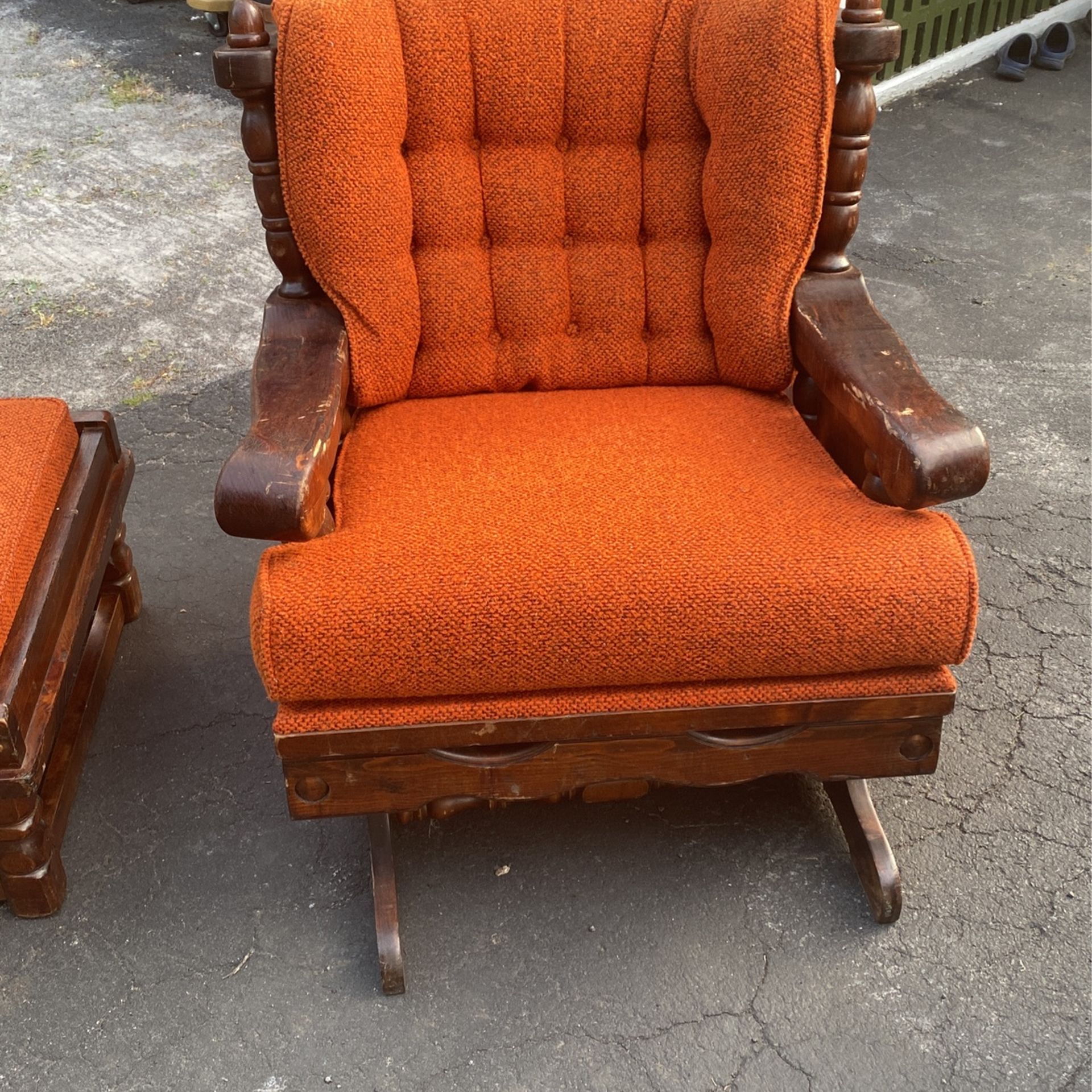 70s Classic Rocking Chair
