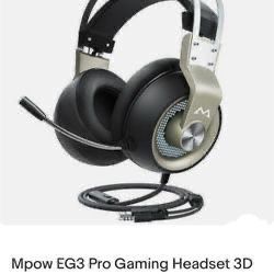 MPOW EG3 Pro Gaming Headset 3D, Works With PC / Xbox , $35
