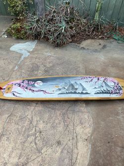 Painted Becker Longboard Surfboard - 9’6”
