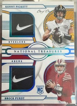 Brock Purdy 1/1 one of one National Treasures