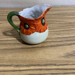 Vintage Creamer Pitcher Floral 