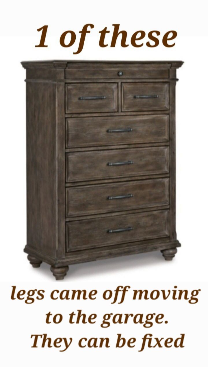 Johnelle dresser set for Sale in Rialto, CA OfferUp