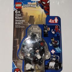 Lego Marvel 40454 Spider-Man Vs Venom & Iron Venom Minifigure Pack - New!!