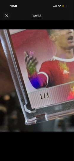Soccer Trading Card 1/1 One of One