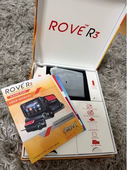 Brand New ROVE R3 3-Channel Dash Cam GPS WiFi Touchscreen