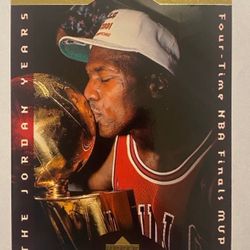 Michael Jordan Cut Above Basketball Card!
