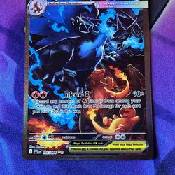 Mega Charizard X ex Pokemon Card Phantasmal Flames