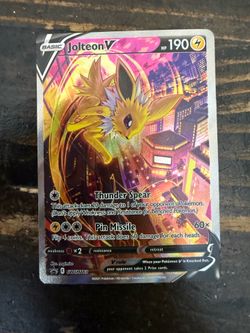 Jolteon V sword and shield promo