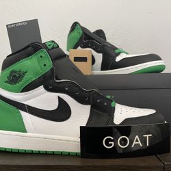 New Air Jordan 1 Retro High OG ‘Lucky Green’ Size 11 Mens 