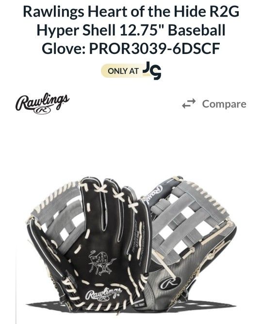 Rawlings Heart Of The Hide R2G Hyper Shell 12.75 " Baseball Glove Pror3039-6dscf