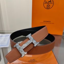 Hermes Men’s Belt With Box New 