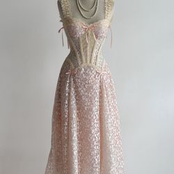 LaceMade "The Glass Candy Corset Dress"