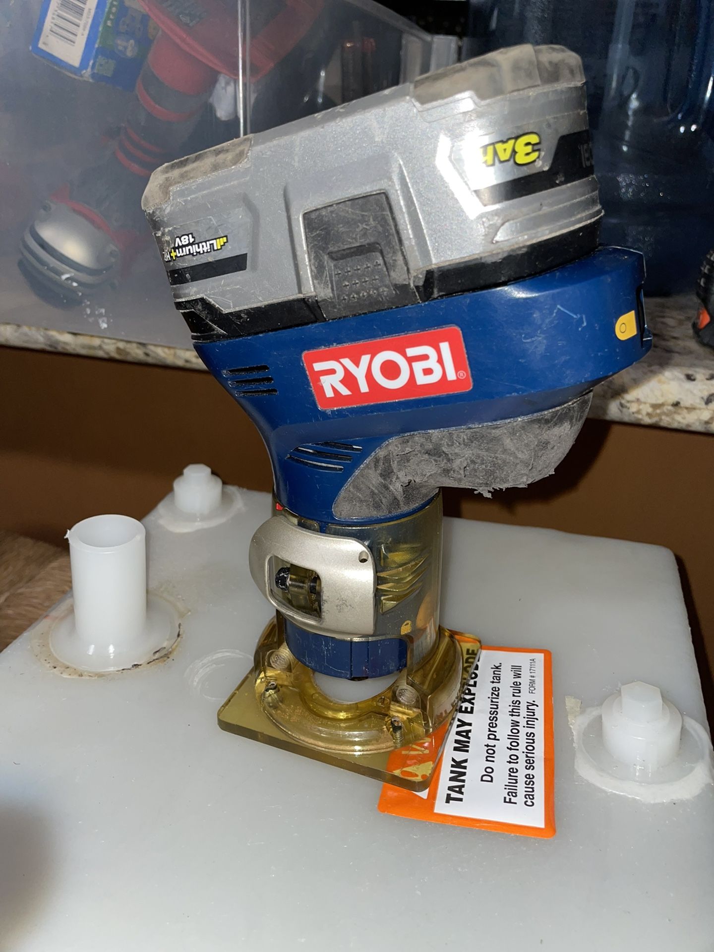 Ryobi Router And New Battery