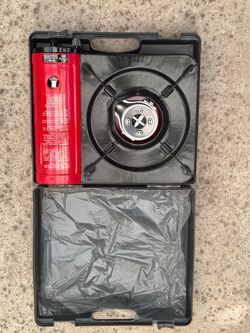 Portable Butane Camp Stove with Carry Case