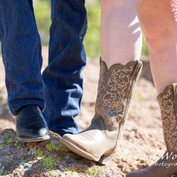 Twisted X Women's Fancy Stitched Western Performance Boots - Medium Toe Size 10