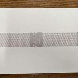 Apple Watch Ultra Titanium Milanese Loop Black Or Natural 