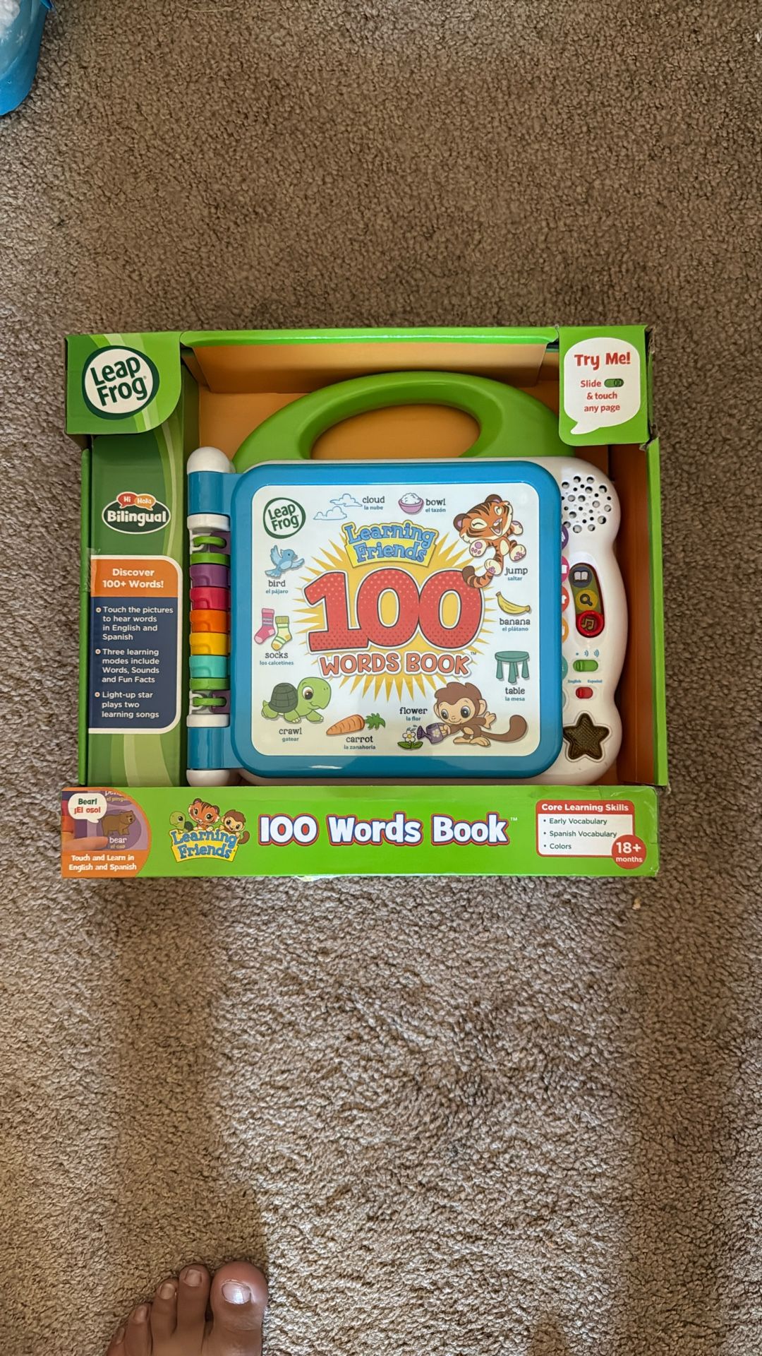 Baby Toddler Word Book