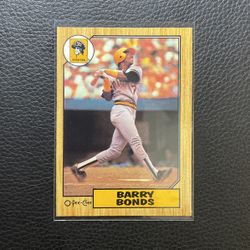 1987 O Pee Chee Barry Bonds Rookie Card. Very Rare for Sale in Hacienda Heights, CA - OfferUp 1987 O Pee Chee Barry Bonds Rookie Card. Very Rare for Sale in Hacienda Heights, CA - OfferUp