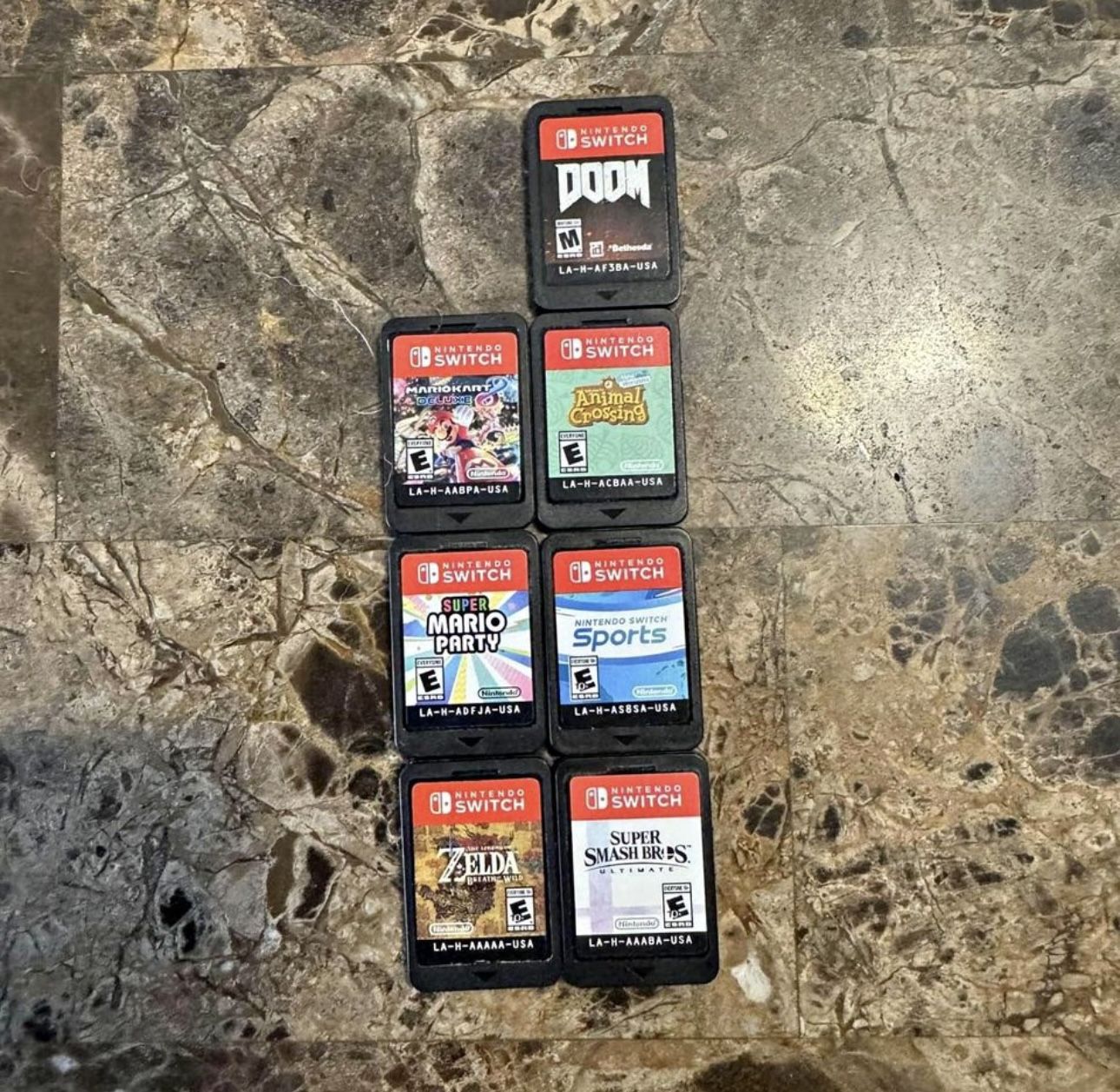 Nintendo Switch Games (prices In Description)