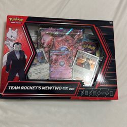 Pokemon Team Rocket’s Mewtwo Ex Box