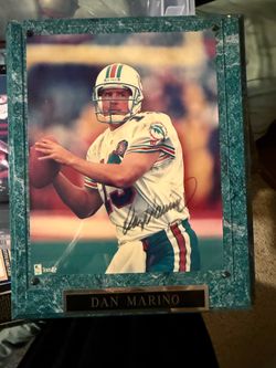Dan Marino Signed Picture