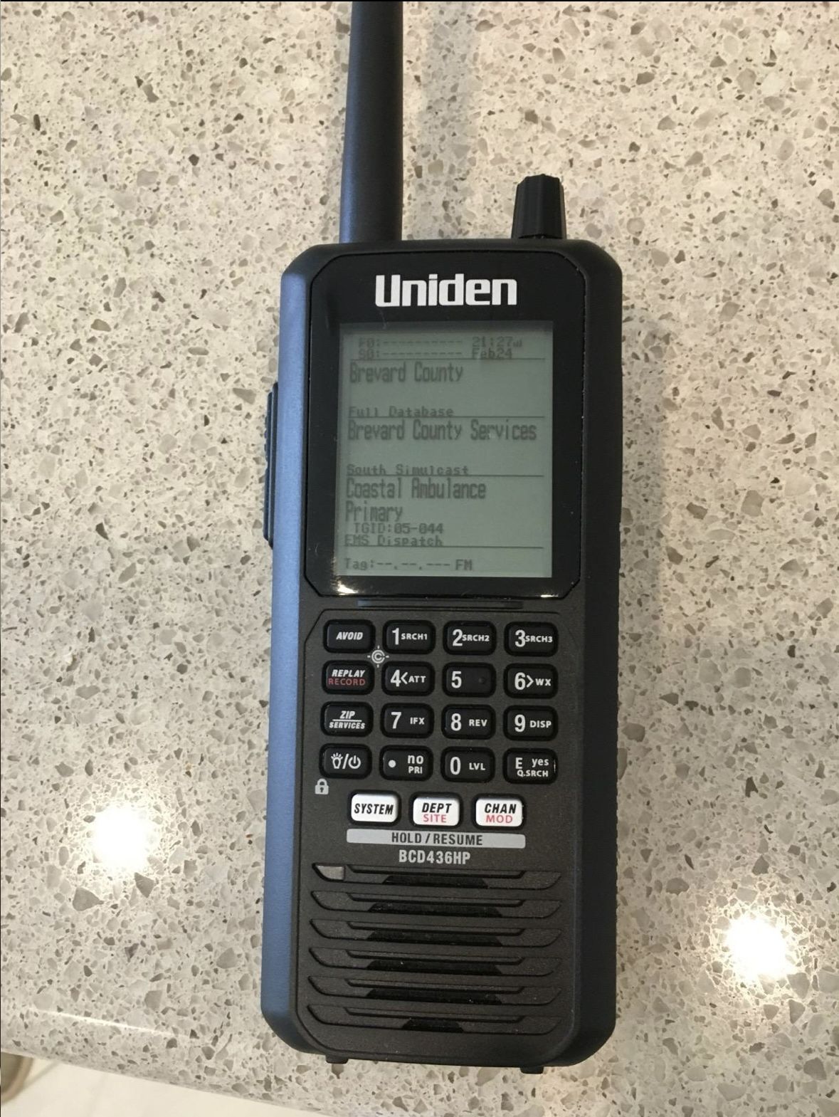 Uniden Bearcat Scanner