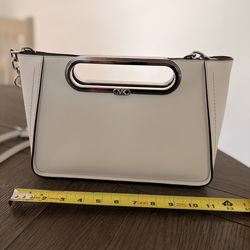 Michael Kors White crossbody purse.