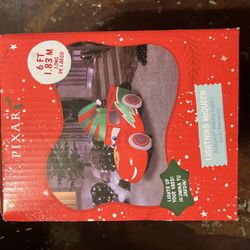 6ft Air blown Lightning McQueen Yard Decoration. 