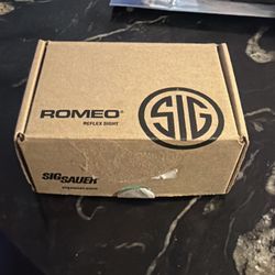 SIG SAUER ROMEOZero Elite micro reflex red dot sight with a circle/dot reticle in a compact RMSc footprint