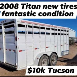 2008 Titan Goosneck Stock Trailwr Near Mint Condition 