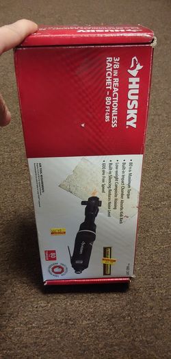 Husky 3/8" Reactionless ratchet 80 ft lbs