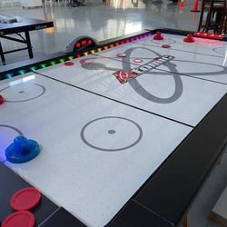 Atomic Top Shelf 7.5' LED Air Hockey Table