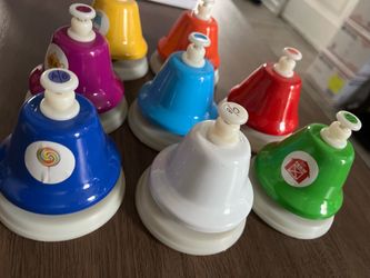 Set of 8 Kids' Musical Desk Bells Precio: