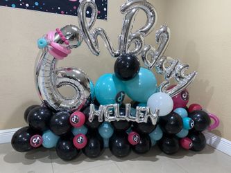 Tik tok 6th birthday (could personalize name)