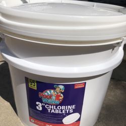 25 lbs 3 inches Chlorine tablets
