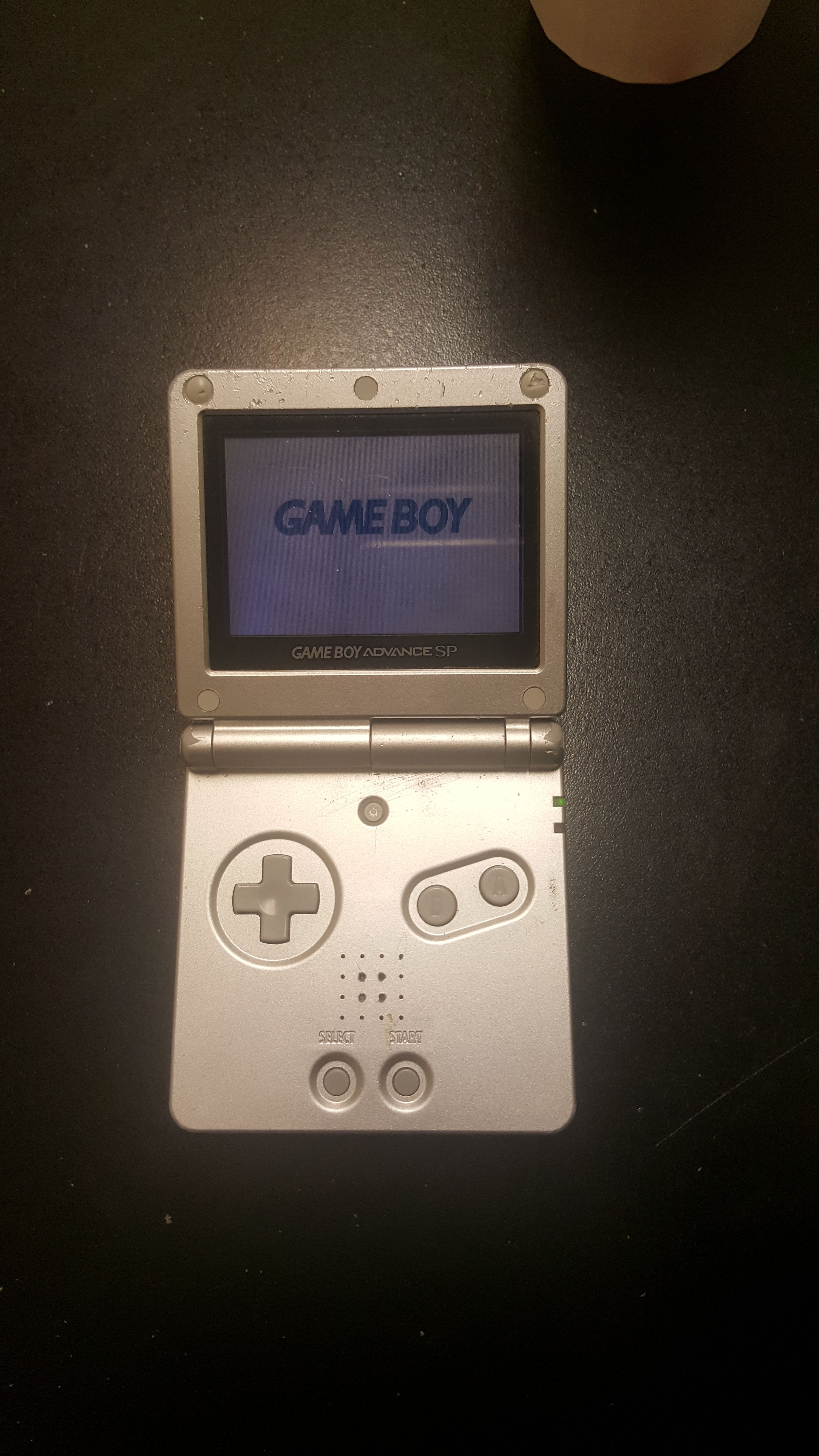 GAMEBOY ADVANCE SP AND 2 GAMES, SUPER MARIO BROS 3