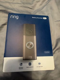 Ring Battery Doorbell Pro (newest model)