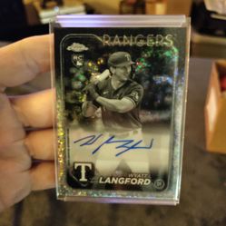 Hot Auto Topps Chrome