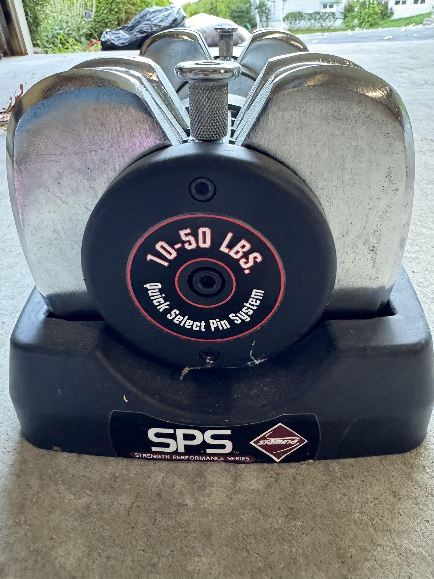 Adjustable 50 Lb Dumbbell