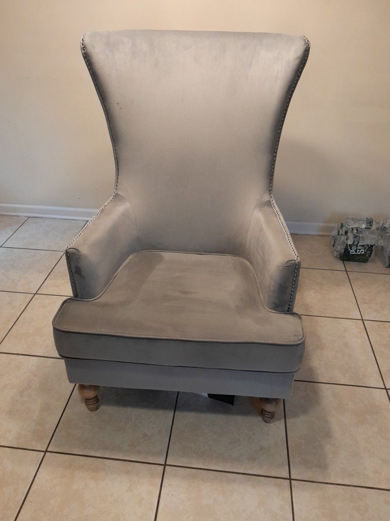 Upholstery Wingback Accent Chair

