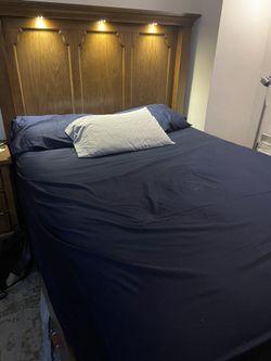 Wooden Storage Queen Sized Bed