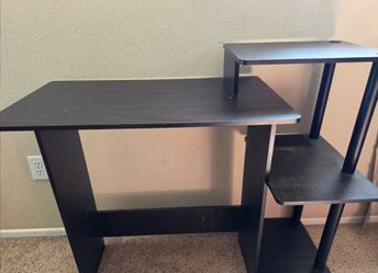 Compact Multi-Tier Desk