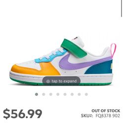 NIKE LITTLE KID COURT BOROUGH LOW RECRAFT