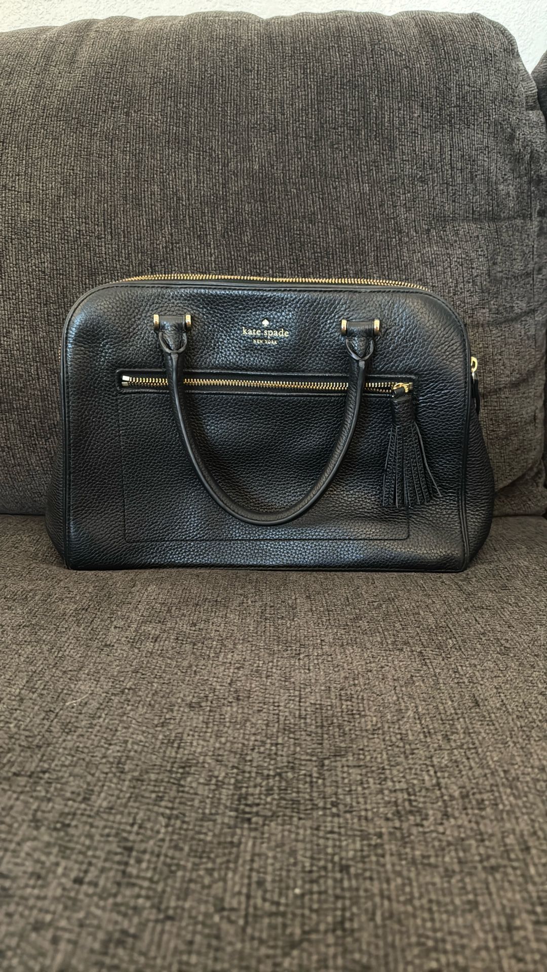 Authentic black Kate Spade purse