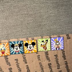 $10 Each Fab 5  Disneyland Pins 