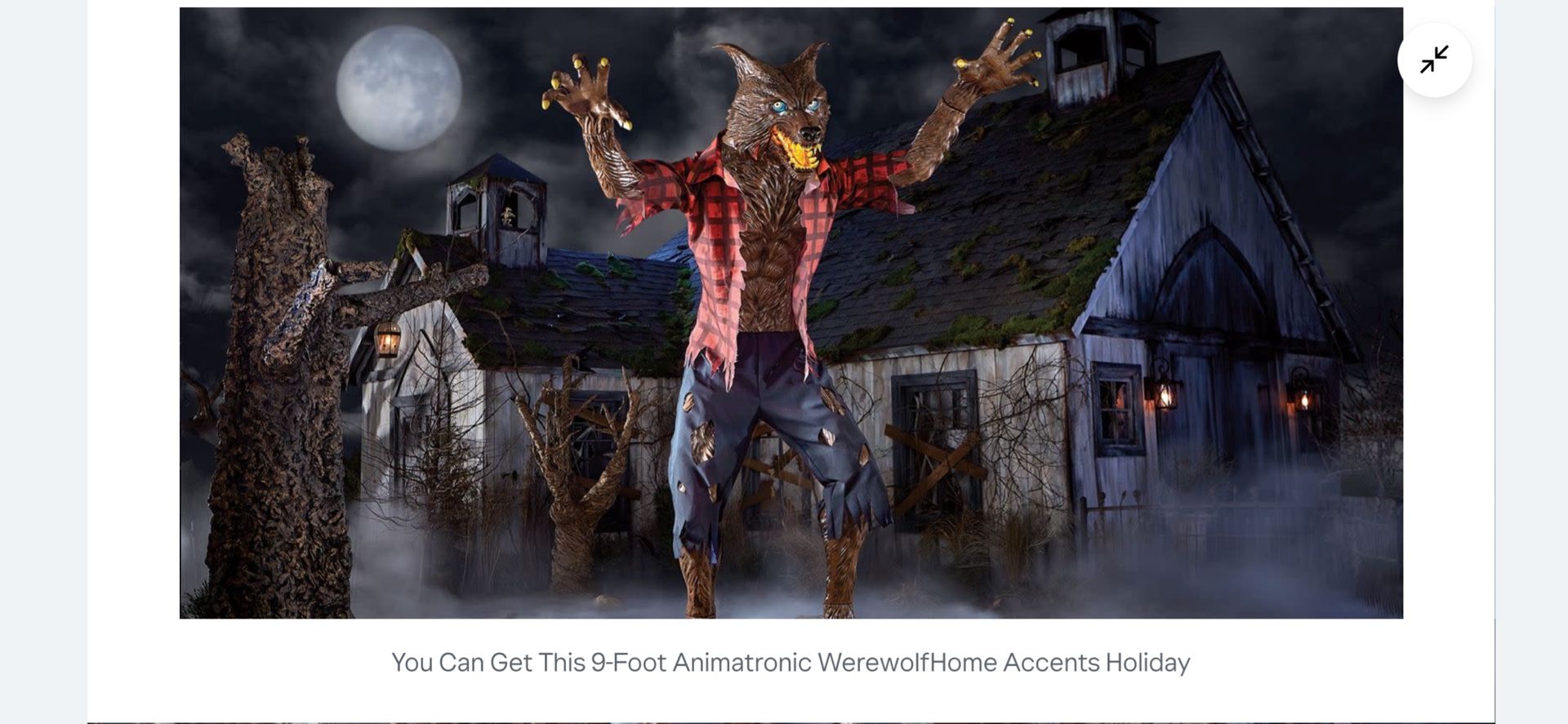 9ft Werewolf Halloween